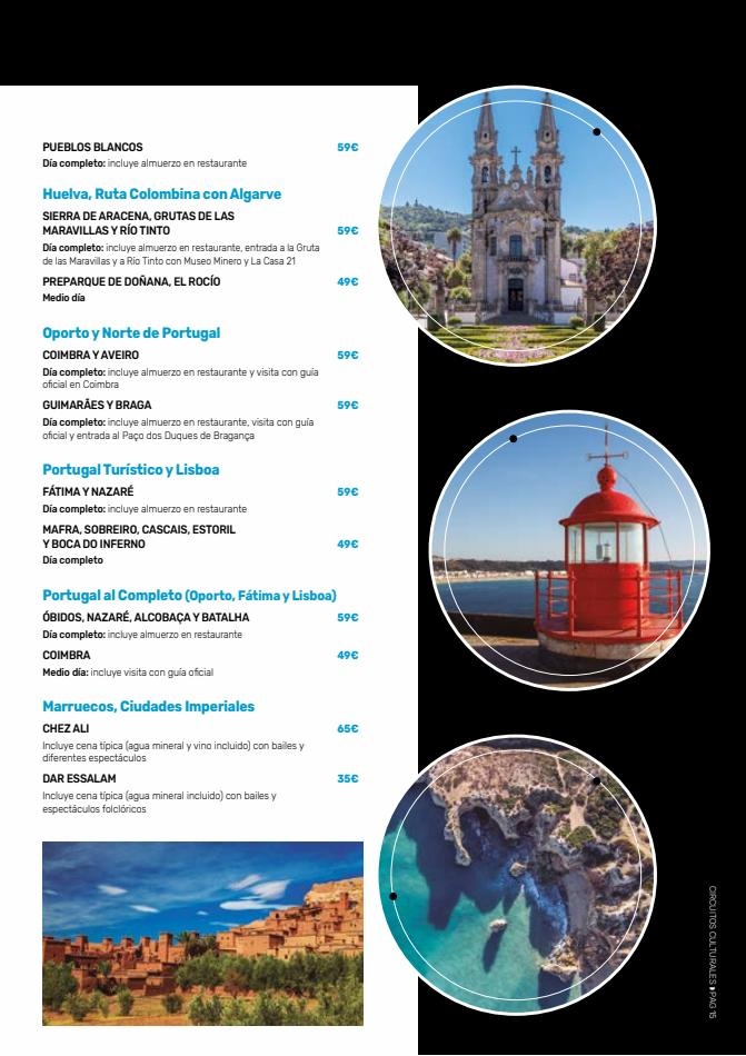 Viajes Eroski canarias  Circuitos Culturales 2023 