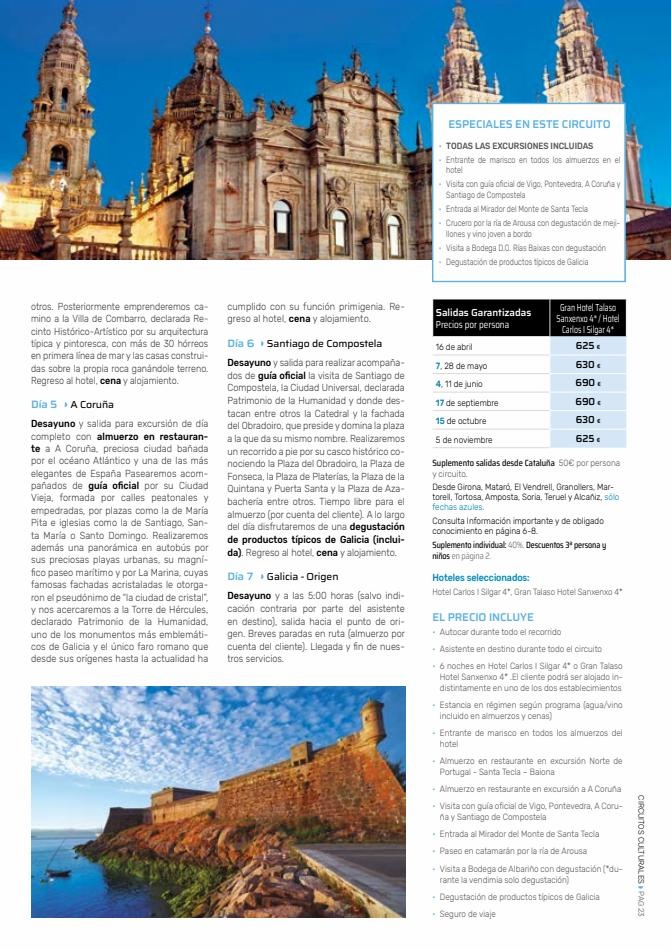 Viajes Eroski canarias  Circuitos Culturales 2023 