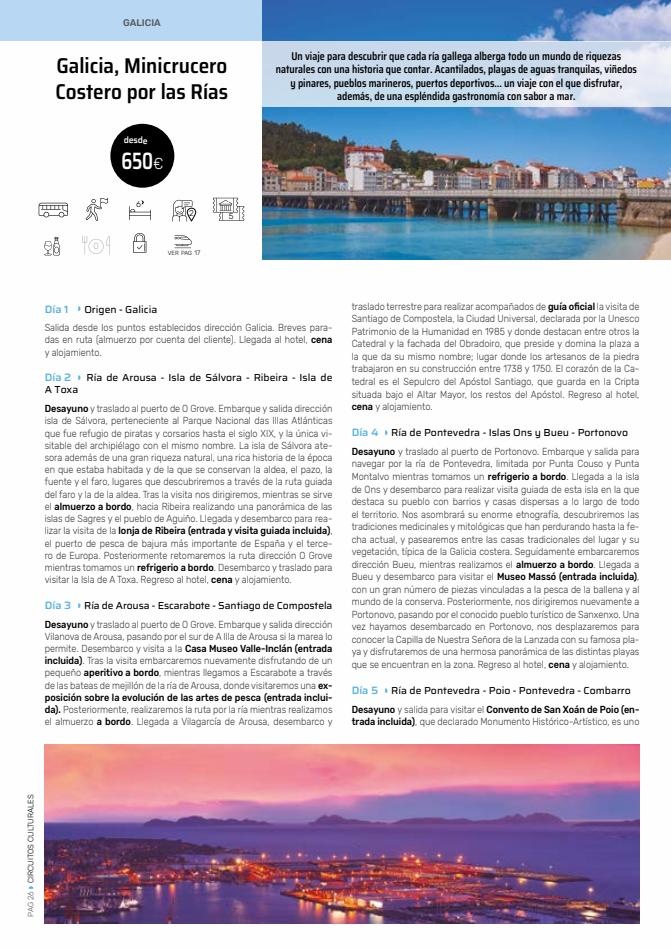 Viajes Eroski canarias  Circuitos Culturales 2023 