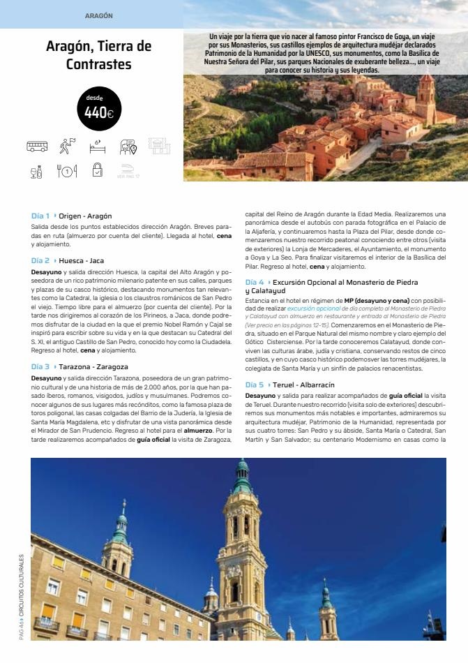 Viajes Eroski canarias  Circuitos Culturales 2023 
