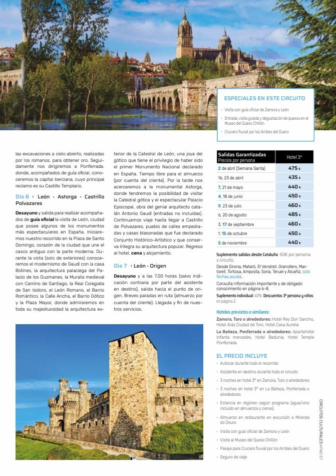 Viajes Eroski canarias  Circuitos Culturales 2023 