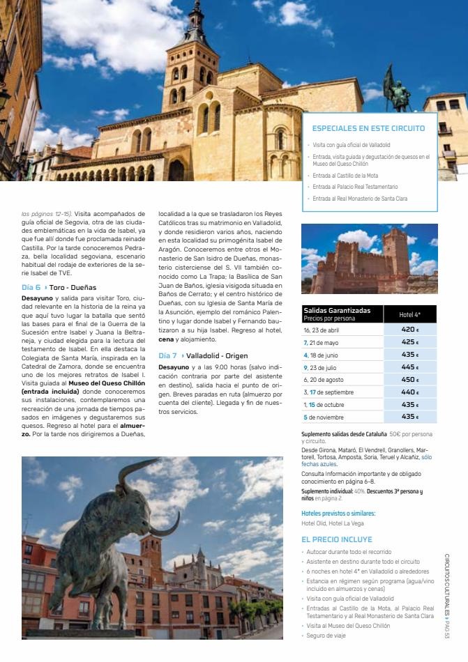 Viajes Eroski canarias  Circuitos Culturales 2023 
