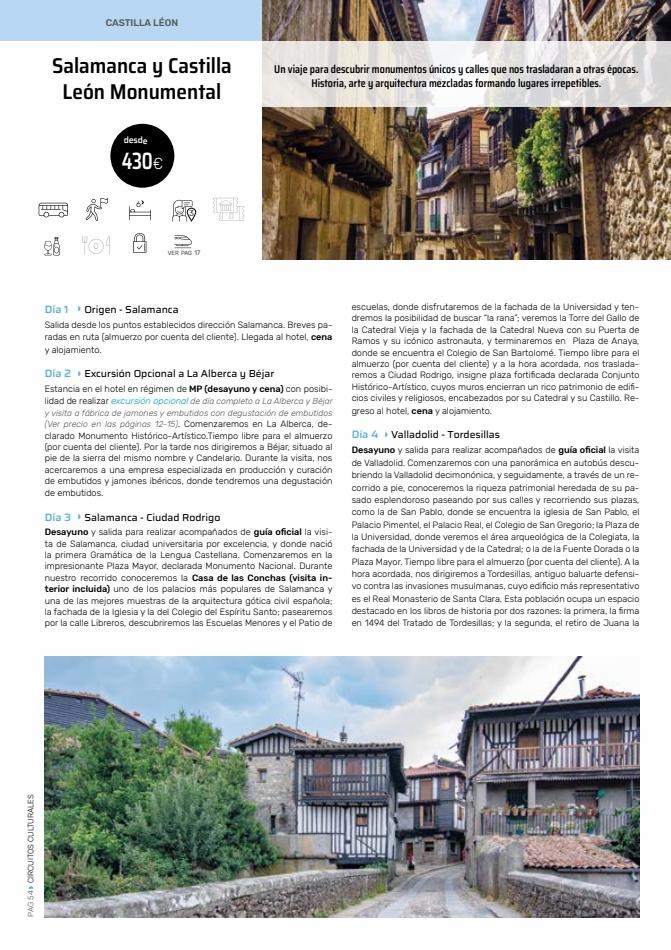 Viajes Eroski canarias  Circuitos Culturales 2023 