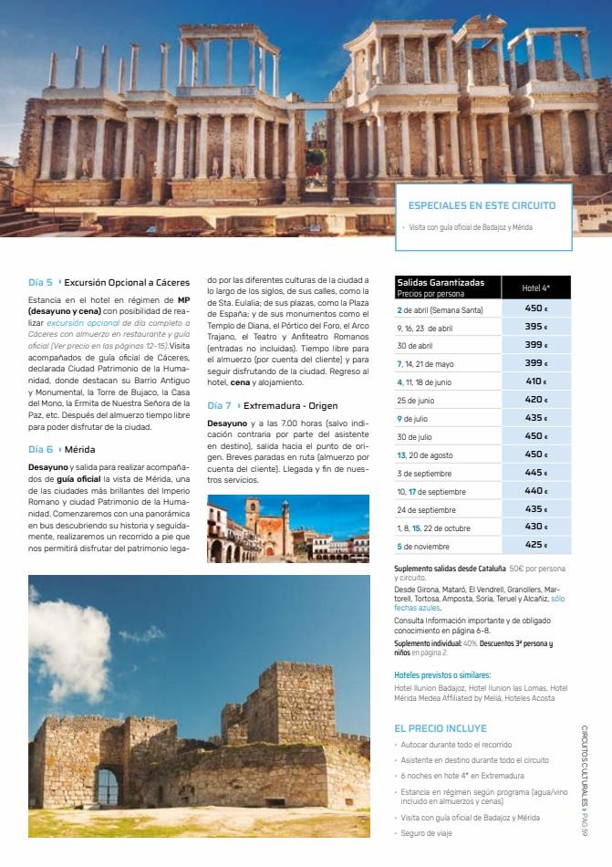 Viajes Eroski canarias  Circuitos Culturales 2023 