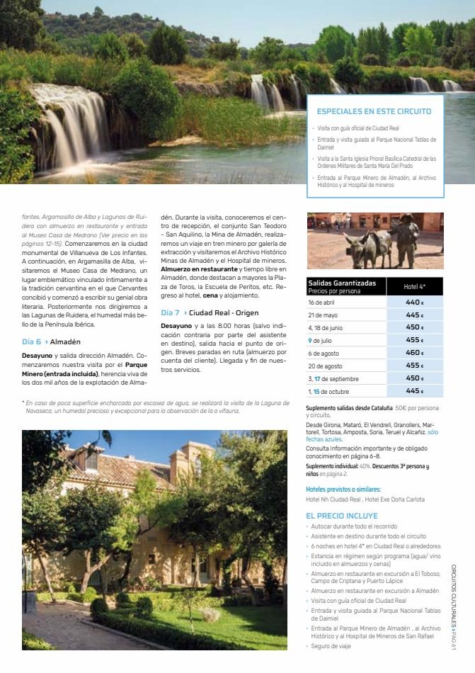 Viajes Eroski canarias  Circuitos Culturales 2023 
