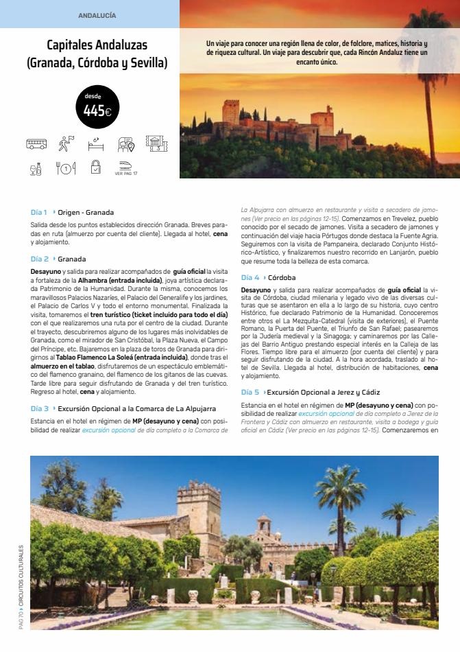 Viajes Eroski canarias  Circuitos Culturales 2023 