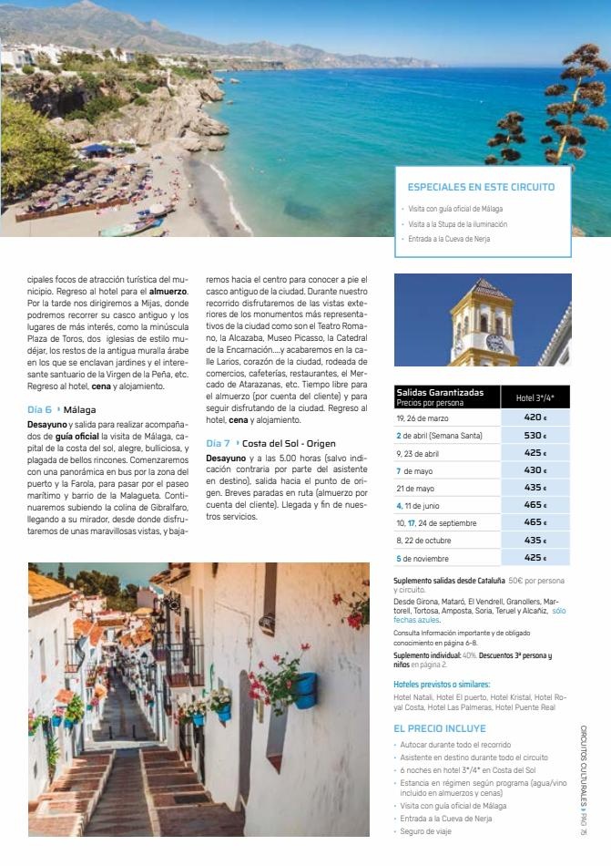 Viajes Eroski canarias  Circuitos Culturales 2023 