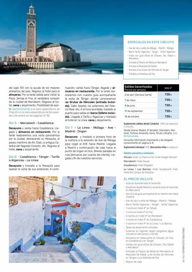 Viajes Eroski canarias  Circuitos Culturales 2023 